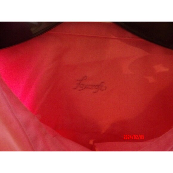 Foxcroft Shirt Womens 18   Pink Wrinkle Free‎ Button Up Non-Wrinkle Blouse - Picture 3 of 3